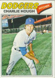 1977 Topps Baseball Cards      298     Charlie Hough